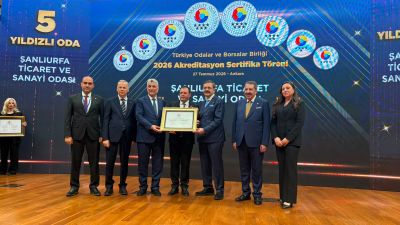 ŞUTSO’nun Hizmet Kalitesi 5 Yıldızla Tescillendi