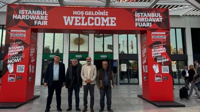 İnşaat Hırdavat Komitesi İstanbul Hırdavat Fuarı'na katılım sağladı